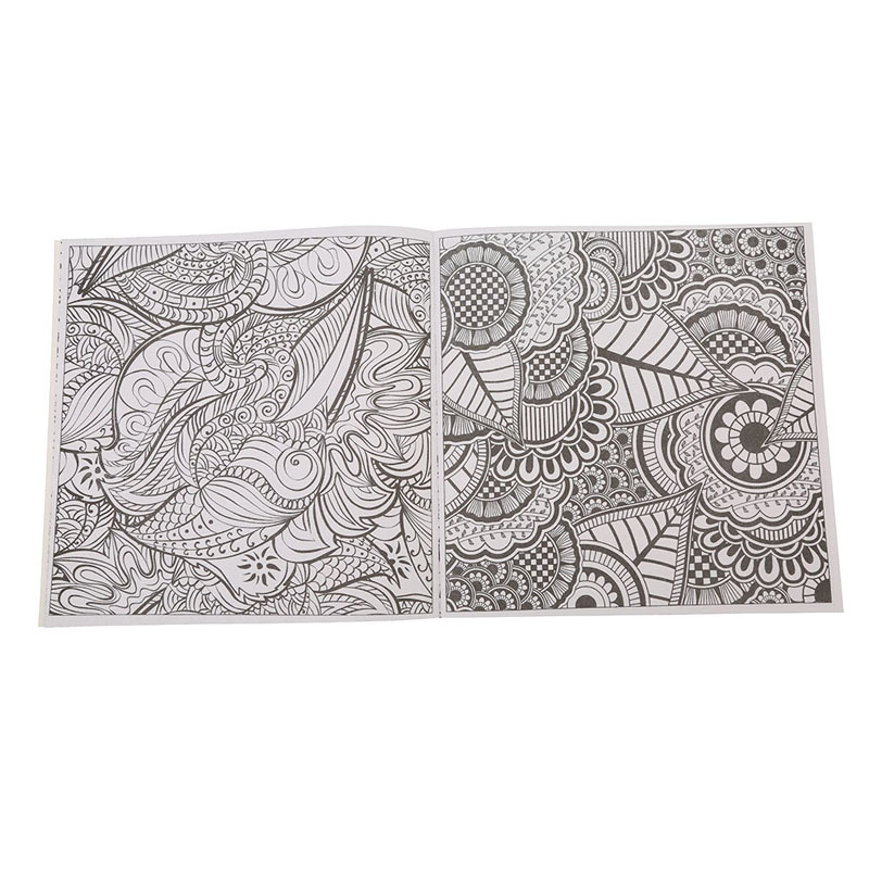 Hanyu Secret Garden Zen Mandala Coloring Book Children AdultRelieve Stress Kill Time Graffiti Painting Drawing