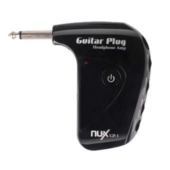 SOBUY NUX GP-1 Classic AUX Jack Rock Guitar Plug Headphone Amp(Black)