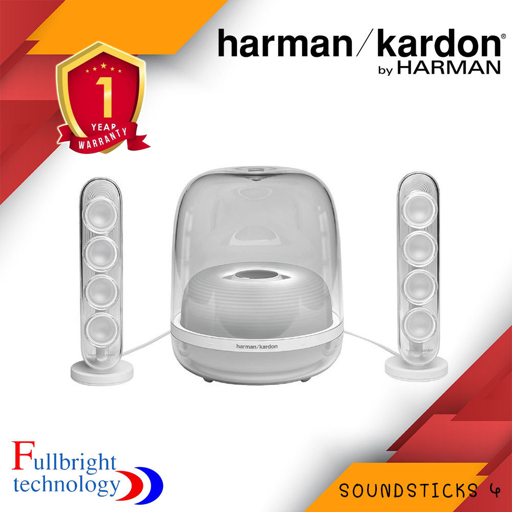 Harman Kardon SoundSticks 4 Wireless Speaker ลำโพงไร้สายในบ้าน ดีไซด์รางวัลระดับโลก รับประกันศูนย์ 1 ปี