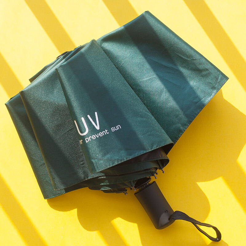 ร่มพับ 3 ตอน ร่มกันฝน ร่มกันแดด ร่มกันยูวี ร่มกันUV ร่มพับได้ ร่ม uv Umbrella คุณภาพดีราคาถูก