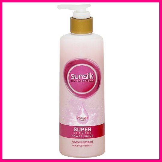 ซันซิล คอลลาเจน ฟิลเลอร์ พาวเวอร์ไชน์ ซุปเปอร์ แชมพู 230มล.
