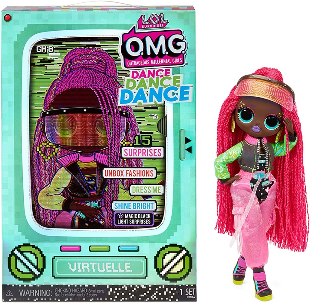 LOL Surprise OMG Dance Dance Dance Virtuelle Fashion Doll Sacn 50ex ตุ๊กตา แอลโอแอล ของแท้ ราคา 2,245 บาท*ส่งฟรี