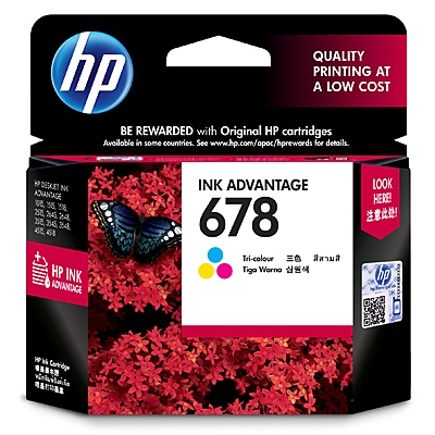 ตลับหมึกแท้ HP 678 Original Ink Advantage Cartridgeสามารถออกใบกำกับภาษีได้
