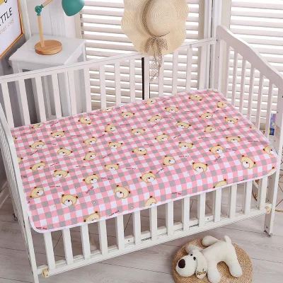 50*70 CM Baby Portable Foldable Washable Diaper Changing Pad Urine mattress Mat Baby Diaper Nappy Bedding Cover waterproof Changing mat muisungshop muikid (3)