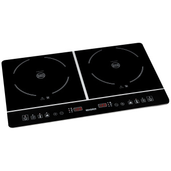 GetZhop เตาแม่เหล็กไฟฟ้าคู่ SEVERIN Double Induction Cooker รุ่น SEV-1031 - Black