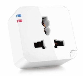 ITandHome ปลั๊กไฟ ควบคุมด้วยมือถือ Android iPhone ผ่าน 3G/WIFI - สีขาว