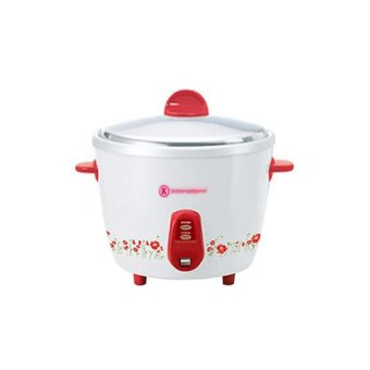 NKE หม้อหุงข้าว1ลิตร รุ่น International RC-710 - สีขาว NKE หม้อหุงข้าว1ลิตร รุ่น International RC-710 - สีขาว
