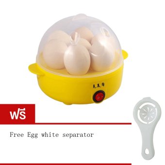 เสนอราคา Tmall เครื่องต้มไข่ไฟฟ้า ไข่ลวก ไข่ตุ๋น เอนกประสงค์ (Yellow) FreeEgg white separator ขอเสนอ Tmall เครื่องต้มไข่ไฟฟ้า ไข่ลวก ไข่ตุ๋น เอนกประสงค์ (Yellow) FreeEgg white separator