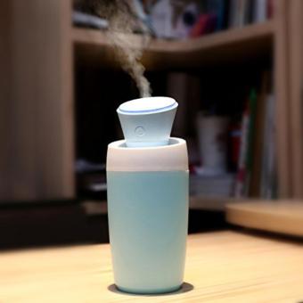 Ultrasonic Humidifier Mist Maker with USB Interface (blue)เครื่องทำความชื้น เครื่องทำไอน้ำ พกพา (สีฟ้า) Ultrasonic Humidifier Mist Maker with USB Interface (blue)เครื่องทำความชื้น เครื่องทำไอน้ำ พกพา (สีฟ้า)