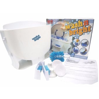 Wash N Bright เครื่องล้างจาน ล้างชาม แบบพกพา ราคาประหยัดไม่ใช้ไฟฟ้า Wash N Bright เครื่องล้างจาน ล้างชาม แบบพกพา ราคาประหยัดไม่ใช้ไฟฟ้า