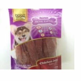 BokDok Chicken Jerky สันในไก่อบแห้ง 200 g. CK51A BokDok Chicken Jerky สันในไก่อบแห้ง 200 g. CK51A