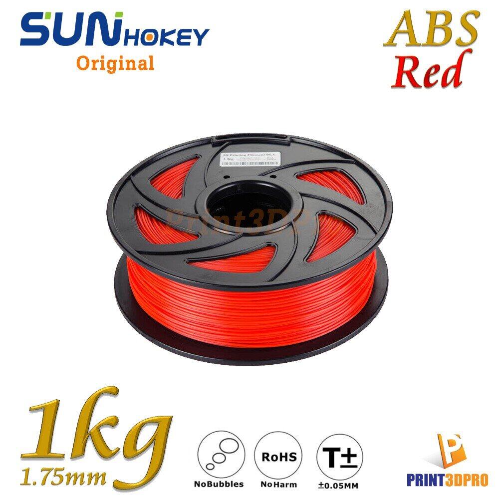 Sunhokey Filament ABS 1kg 1.75mm High Purity , High Precision , High Quality , High Toughness