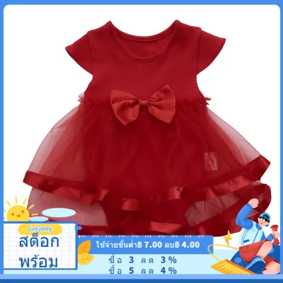 [Luyjoey Baby Girls Infant Birthday Tutu Bow Clothes Party Jumpsuit Princess Romper Dress,Luyjoey Baby Girls Infant Birthday Tutu Bow Clothes Party Jumpsuit Princess Romper Dress,] (2)