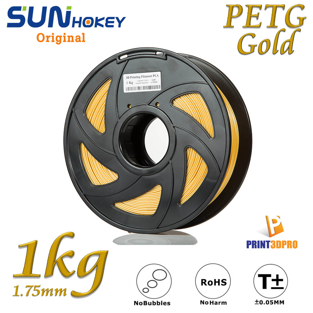 Sunhokey Filament PETG 1kg 1.75mm High Purity , High Precision , High Quality , High Toughness