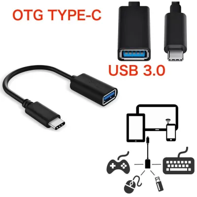 (มีสินค้าพร้อมส่งค่ะ) Xiaomi Otg Type-C USB 3.0 ใช้สำหรับโอนถ่ายข้อมูล type-c to USB ใช้ได้กับมือถือที่รองรับ (1)