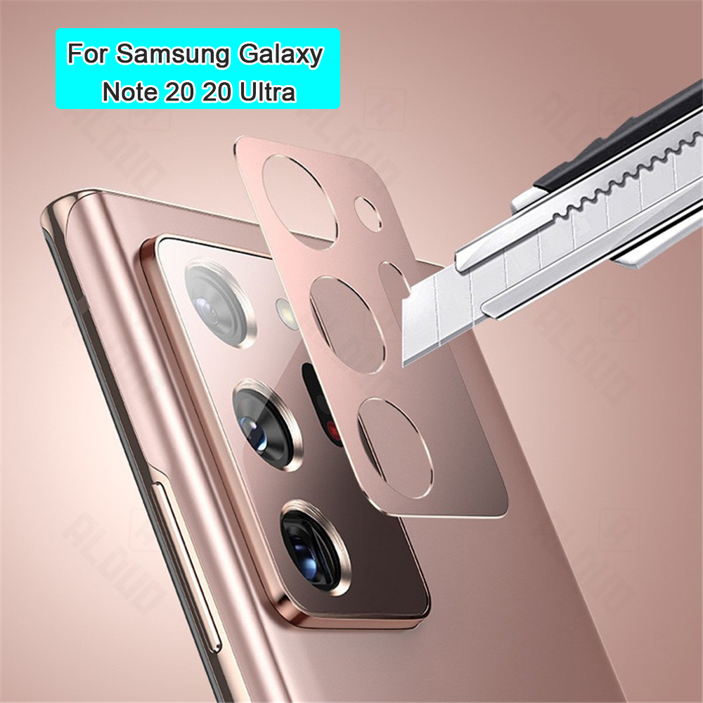 SEEDINGS Perfectly Bumper Protection Scratch-proof Protective Film Lens Screen Protector Metal Ring Camera Cover Aluminum Alloy Sheet