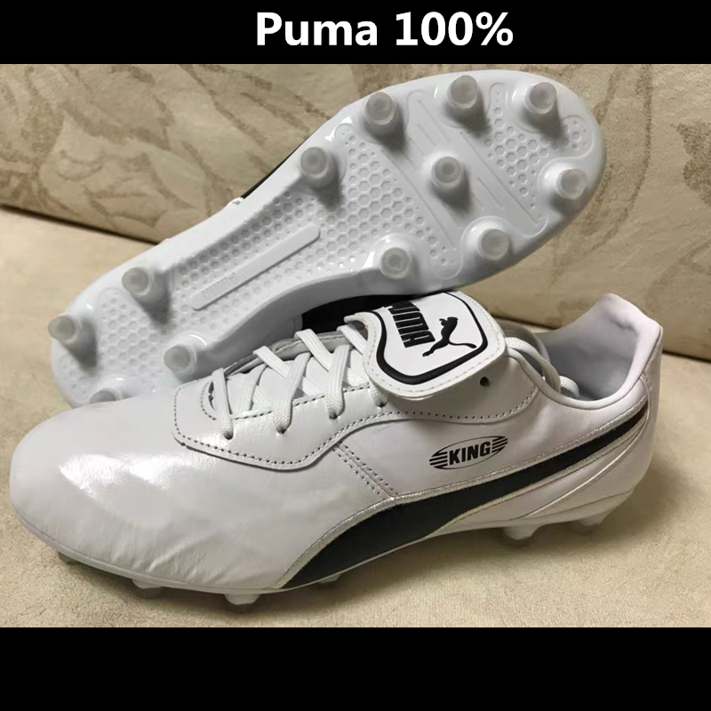 ส่งจากกรุงเทพ Puma King Top FG 39-45 ต่ำช่วยเหลือรองเท้าฟุตบอลระบายอาการองเท้าฟุตบอลรองเท้าฝึกอบรมในร่ม ที่มีคุณภาพสูงผู้ชาตบอล รองเท้าสตั๊ด