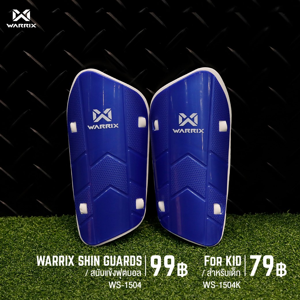 #สนับแข้ง WARRIX SHIN GUARDS รหัส WS-1504K ***เด็ก*** ราคา 79 บาท