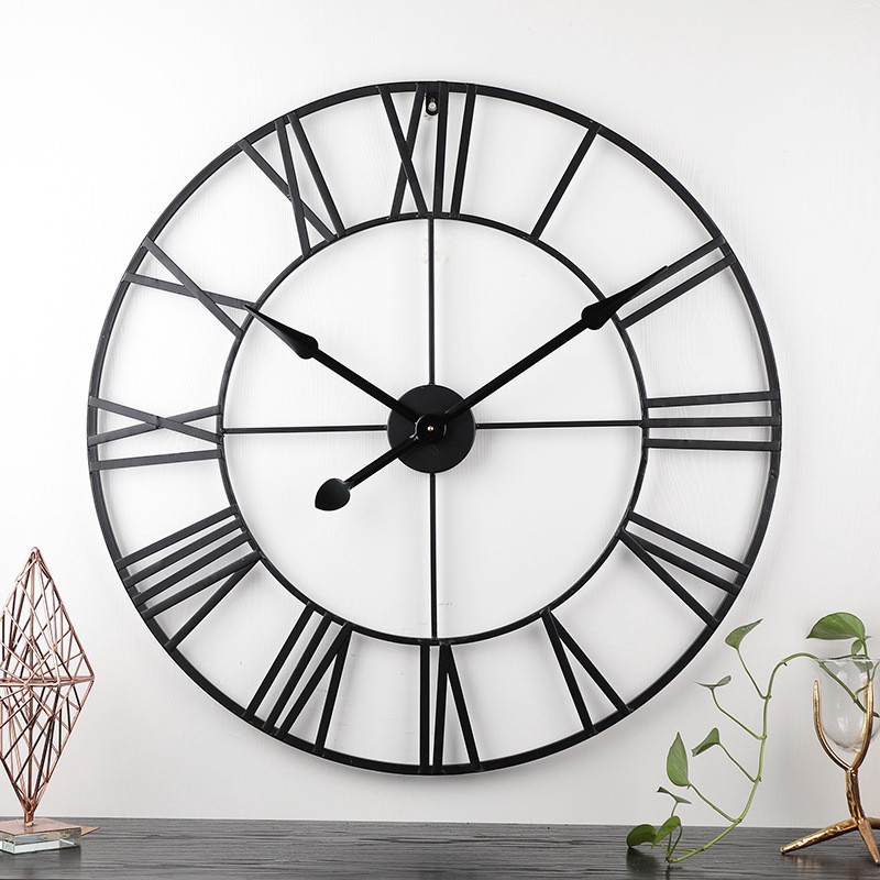 Tối giản trang trí bàn làm việc hiện đại đồng hồ treo tường trang trí sáng tạo đồ decor phòng khách