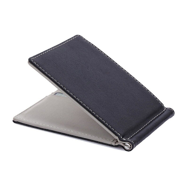 Men Bifold Business Leather Wallet Luxury Brand Famous ID Credit Card