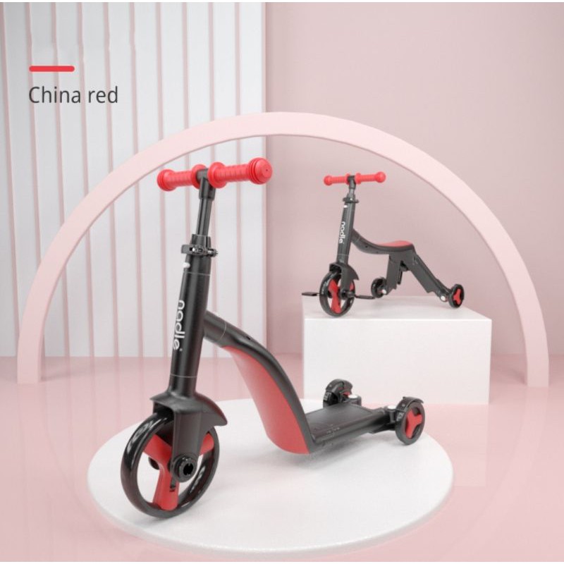 Scooter 6 IN1 สกู๊ตเตอร์​ Nadle TF3-1​ PRO​ Rider Tricycle ​Scooter รถเข็น​เด็ก​ จักรยาน​สามล้อ จักรยานทรงตัว  รถขาไถ​