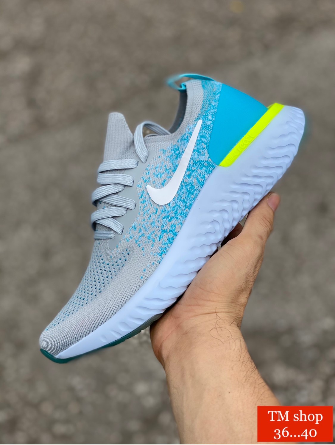 【ของแท้ 100%】รองเท้าวิ่งหญิงNIKE EPIC REACT FLYKNIT 2 (36-40EU) รองเท้าวิ่งมาราธอน รองเท้าออกกำลังกาย รองเท้าลำลอง จัดส่งพร้อมกล่องและใบเสร็จ