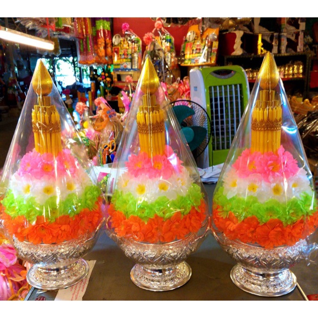 ⚡ไม่มีได้ไม่แน้ว⚡ ชุดต้นเทียน โถข้าว โถแบ่งข้าว ต้นเทียนหม้อแบ่ง ต้นเทียนถวายงานบวช KM12.1679🔴สินค้าขายดี🔴 ราคา 1,449 บาท*ส่งฟรี