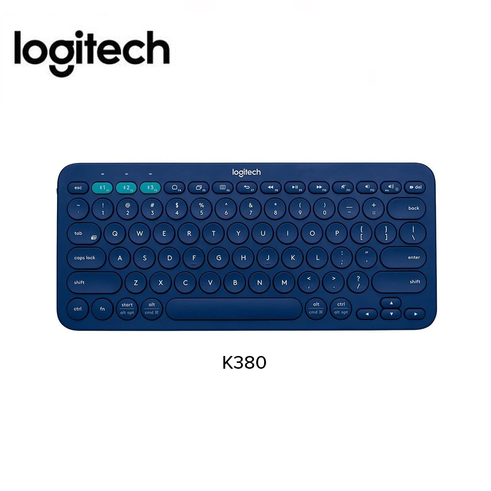 Logitech K380 Multi-Device Bluetooth Keyboard คีย์บอร์ดไร้สายพกพาขนาดกะทัดรัดและน้ำหนักเบารุ่น K380 รับประกันศูนย์ 1 ปี By Mac Modern