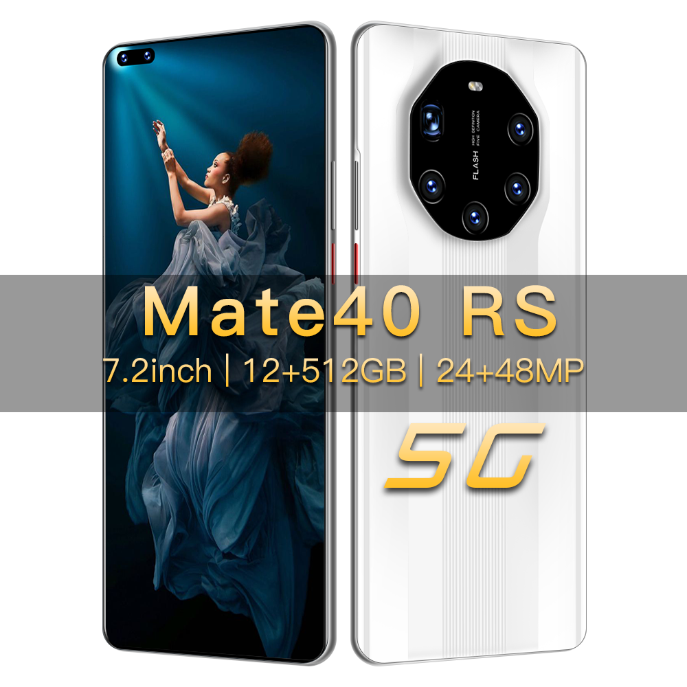 โทรศัพท์มือถือ Mate40RS/Mate40pro+ 7.3inch มือถือแรงๆ smartphone โทรศัพท์มือถือ5g มือถือ โทรศัพท์ โทรสับ โทรศัพท์เกม สมาร์ทโฟน มือถือราคาถูก โทรศัพท์สำหรับเล่นเกม โทรศัพท์สมาร์ท โทรศัพท์มือถือถูกๆ