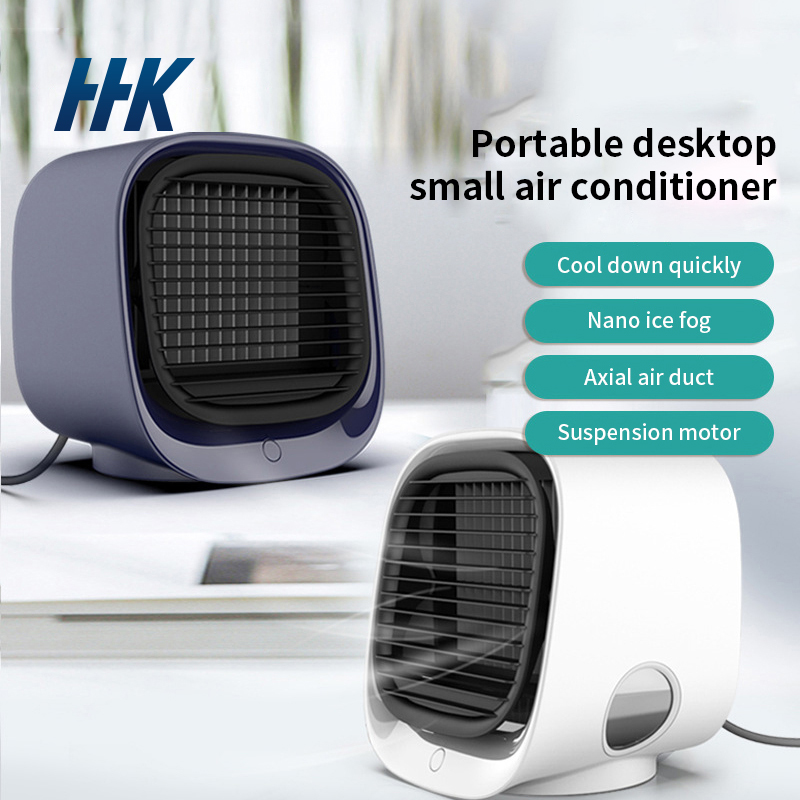 HHK489 พัดลมไอเย็น พัดลมแอร์ Mini ระบายความร้อนอย่างเร็ว แรงลม3เกียร์ อากาศที่สะอาด พัดลมไอเย็น แอร์เคลื่อนที่ แอร์บ้าน Portable Air Cooler