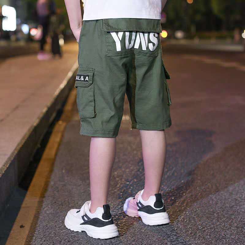 กางเกงขาสั้นเด็กชายกางเกงฤดูร้อนกางเกงขาสั้นเด็กกางเกงขาห้าส่วนกางเกงลำลองเกาหลี
