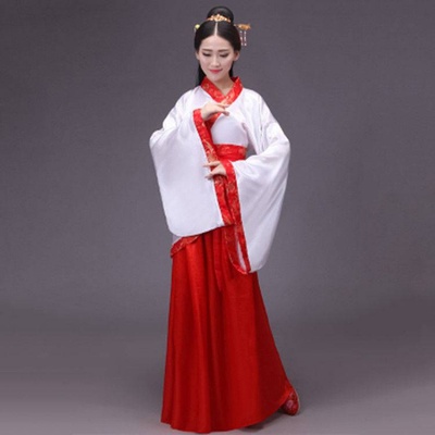 ชุดจีนโบราณ ผู้หญิง ชุดฮั่นฝู Hunfu (พร้อมส่งจากไทย)