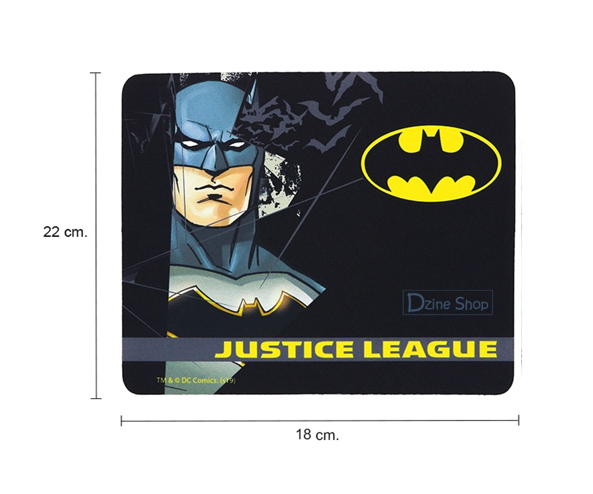 แผ่นรองเม้าส์ PAD MOUSE JUSTICE LEAGUE การ์ตูนรวมซุปเปอร์ฮีโร่