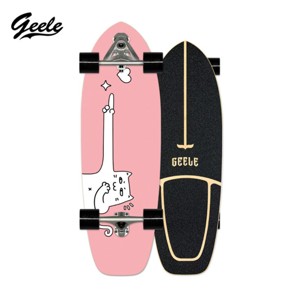 [พร้อมส่ง] Geele CX7 Surfskate - เซิร์ฟสเก็ตจีลี (CX7) แถมฟรีกระเป๋าเก็บบอร์ด (ลายชุด 2)