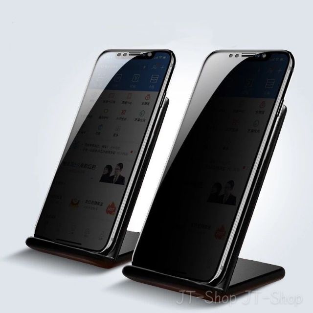 ?ฟิล์มกระจก iPhone เต็มจอ กันมอง กันเสือก 12mini 12 Pro Max 6-6S-8-6plus 6S Plus-7-8Plus SE 2020 X XR XS Max 11 Pro Max