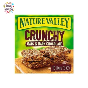 ภาพหน้าปกสินค้า[Best Before 26-may-2023] Nature Valley Crunchy Oats & Dark Chocolate 210g (10 Bars) เนเจอร์ วัลเล่ย์ ธัญพืชอบกรอบชนิดแท่งผสมโอ๊ตและดาร์กช็อกโกแลต ซึ่งคุณอาจชอบราคาและรีวิวของสินค้านี้