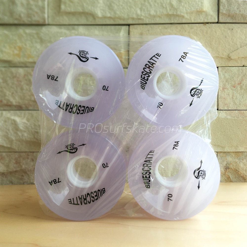 ล้อเซิร์ฟสเก็ต ล้อ Surfskate BLUESCRATTE WHEEL ขนาด 70x51mm 78A