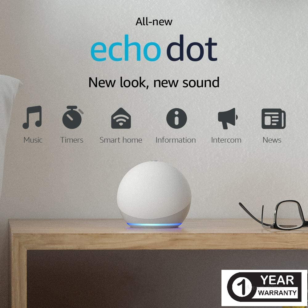 Amazon Echo Dot 4th Gen Smart speaker with Alexa (Ready to ship from Bangkok)