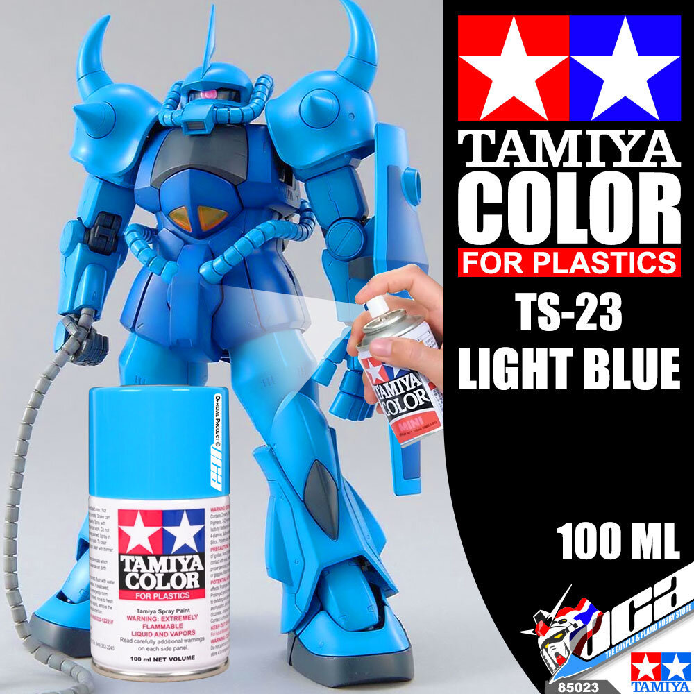 TAMIYA 85023 TS-23 LIGHT BLUE COLOR SPRAY PAINT CAN 100ML