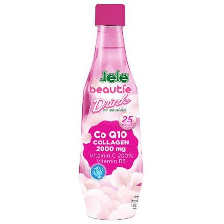 [ส่งฟรี] ลดล้างสต็อก [] JELE BEAUTI DRINK COLLAGEN เจเล่ บิวตี้ดริ้งค์ คอลลาเจน ขนาด 360ml ยกแพ็ค 6ขวด