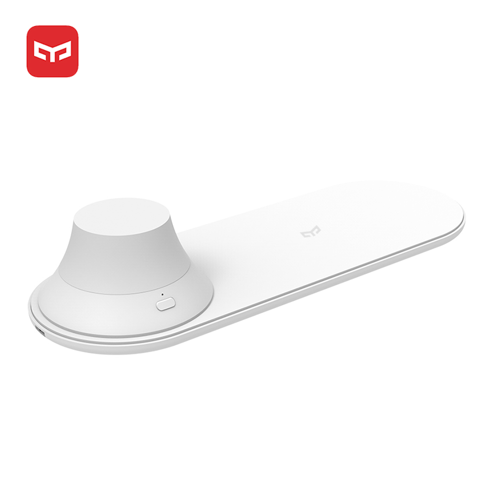 Xiaomi Yeelight 2-in-1 Wireless Charging Night Light - โคมไฟLEDพร้อมที่ชาร์จไร้สายในตัว สินค้ารับประกัน 6 เดือน By Mac Modern