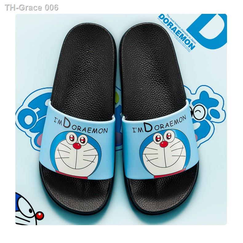 Doraemon  รองเท้ากันเหม็น รองเท้าแตะ รองเท้าลำลองใส่ได้ทั้งผู้หญิงและผู้ชาย(แนะนำให้ซื้อเพิ่ม1เบอร์)