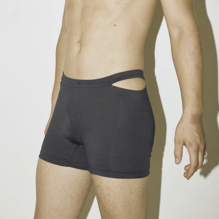 (LEISURE PROJECTS) SLIT SWIM TRUNK กางเกงว่ายน้ำ ดีเทลผ่าขอบด้านข้าง