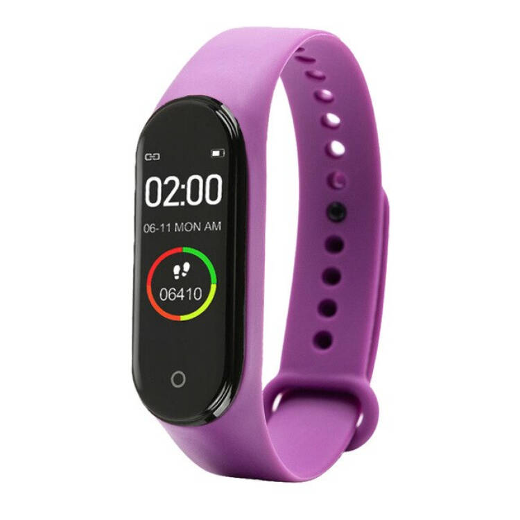 Hot Sale Electronic Clock M4 Smart Watch For Men Women Message Remind Bracelet Heart Rate Track Blood Pressure Monitoring Smart Band ราคาถูก ลู่วิ่ง ลู่วิ่งไฟฟ้า ลู่วิ่งพับได้