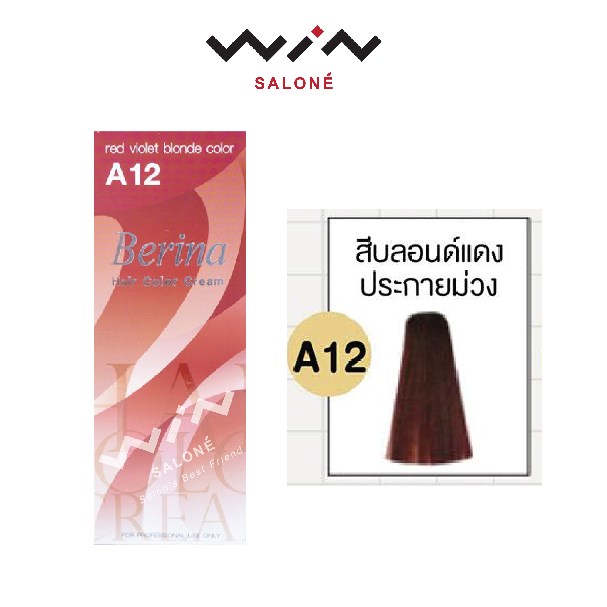 Berina เบอริน่า ยาย้อมผม สีย้อมผม ครีมย้อมผม สีผม 47 เฉดสี ราคาส่ง ทำ สีผมเบอรีน่า