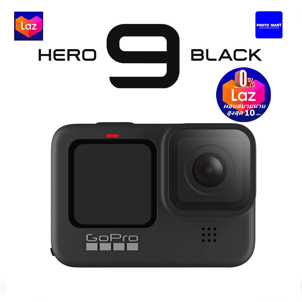 GoPro Hero 9 Black กล้องโกโปร กล้องแอคชั่น ประกันศูนย์ไทย 1 ปี