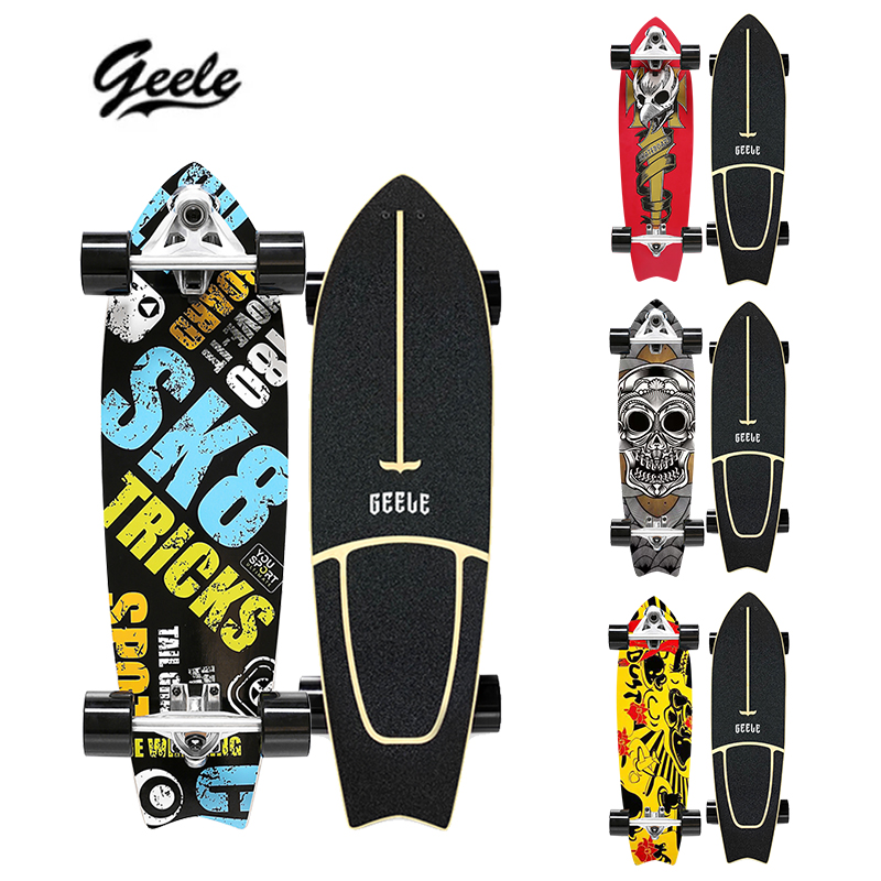 Surf Skateboard Geele CX4 เซิร์ฟสเก็ต สเก็ตบอร์ด ราคาถูกที่สุด!! FIT306