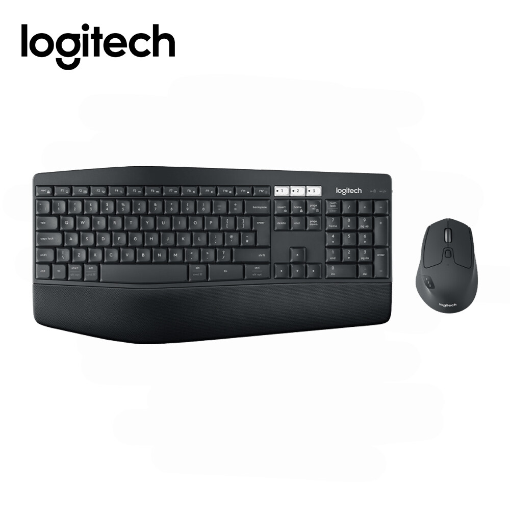 Logitech MK850 PERFORMANCE Wireless Keyboard and Mouse Combo English Key cap สินค้ารับประกันศูนย์ไทย 1 ปี By Mac Modern