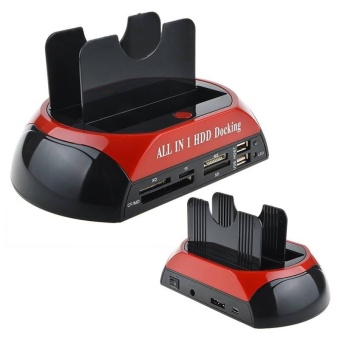 อยากขาย 1 Pcs 2.5 3.5IDE SATA HDD Hard Drive Disk Holder LED IndicationDock Station - intl เสนอราคา 1 Pcs 2.5 3.5IDE SATA HDD Hard Drive Disk Holder LED IndicationDock Station - intl