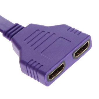 1080P HDMI กับชาย 2 หญิง 1ใน2 จากแยกสายอะแดปเตอร์ (สีม่วง) June 2018 - 5 1080P HDMI กับชาย 2 หญิง 1ใน2 จากแยกสายอะแดปเตอร์ (สีม่วง) - 5